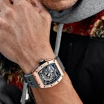 Richard Mille Replica RM 30-01 Declutchable Rotor Rose Gold Skeleton Dial - Image 2
