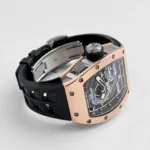 Richard Mille Replica RM 30-01 Declutchable Rotor Rose Gold Skeleton Dial - Image 4