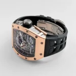 Richard Mille Replica RM 30-01 Declutchable Rotor Rose Gold Skeleton Dial - Image 5