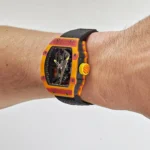 Richard Mille Replica RM 27-03 Tourbillon Rafael Nadal Red Yellow Quartz TPT - Image 2