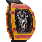 Richard Mille Replica RM 27-03 Tourbillon Rafael Nadal Red Yellow Quartz TPT - Image 4