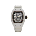 Richard Mille Replica RM 17-01 White Ceramic Rose Gold Manual Wind Tourbillon