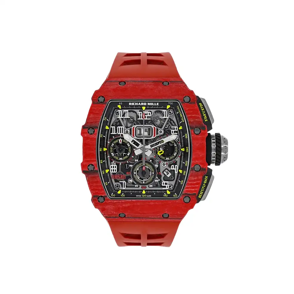 2avb513et1m.webp Richard Mille Replica RM 11-03 Automatic Flyback Chronograph Red Quartz TPT NTPT Titanium - Image 1