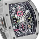 Richard Mille Replica RM 11-02 Titanium Flyback Chronograph GMT - Image 4