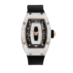 Richard Mille Replica RM 07-01 Ladies White Gold Snow Diamond Set