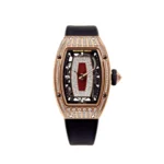 Richard Mille Replica RM 07-01 'Ladies' Rose Gold Diamond Set Jasper Dial