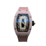 Richard Mille Replica RM 07-01 'Ladies' Pink Ceramic u0026 White Gold