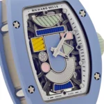 Richard Mille Replica RM 07-01 'Ladies' Coloured Ceramics Powder Blue Ceramic Limited Edition - Image 6