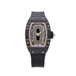 Richard Mille Replica RM 07-01 'Ladies' Carbon TPT Rose Gold Skeleton Dial
