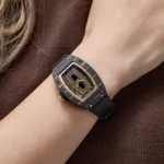 Richard Mille Replica RM 07-01 'Ladies' Carbon TPT Rose Gold Skeleton Dial - Image 2