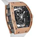 Richard Mille Replica RM 052 'Skull' Tourbillon Rose Gold - Image 3