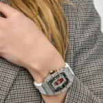 Richard Mille Replica RM 037 White Gold Snow Diamond Set - Image 3