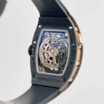 Richard Mille Replica RM 037 Rose Gold Carbon TPT Diamond Set Skeleton Dial - Image 11