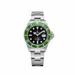 Rolex Submariner Date Replica 16610LV 'Kermit' Bezel Stainless Steel Black Dial Oyster