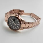 Rolex GMT-Master II Replica 126715CHNR 'Root Beer' Rose Gold Black Dial - Image 4