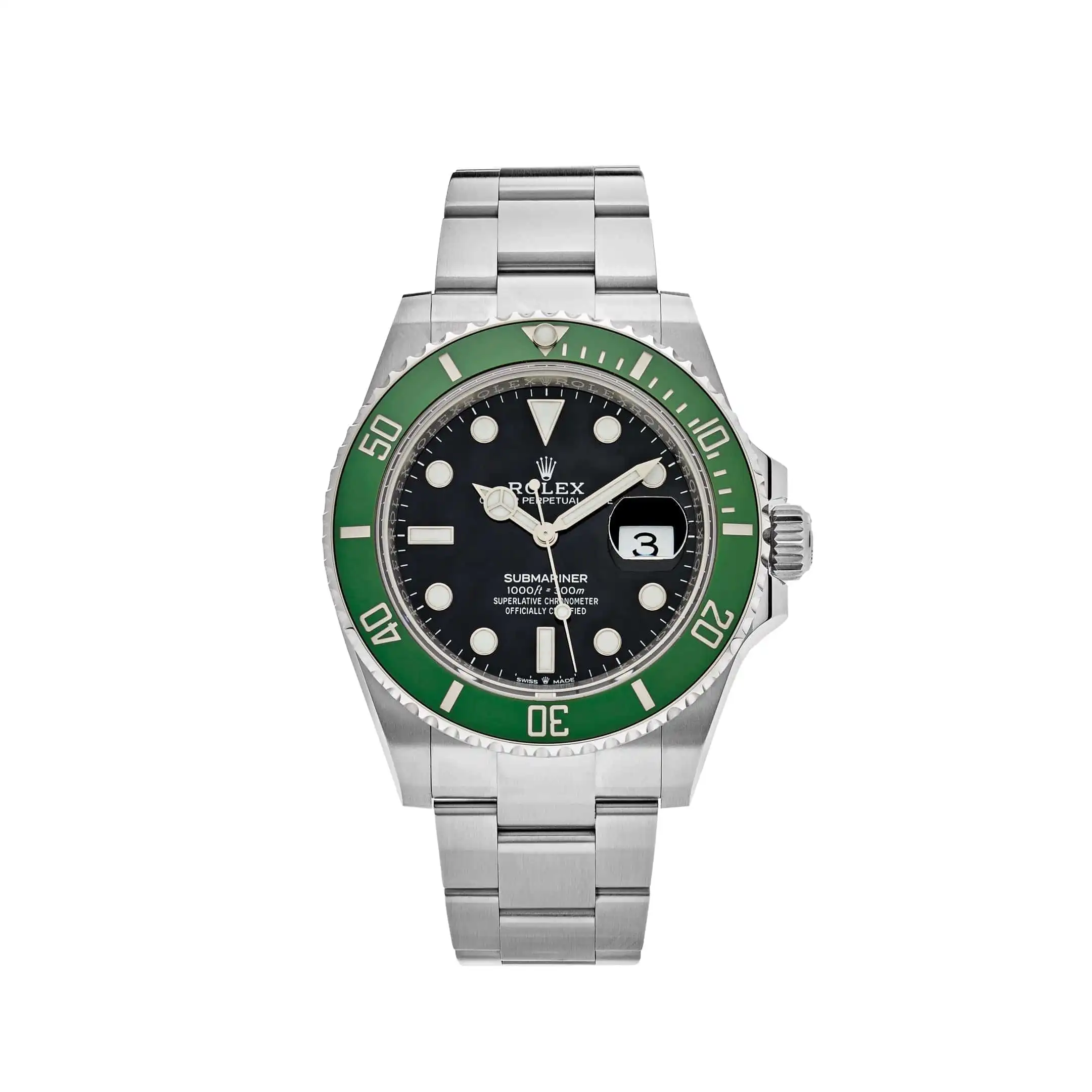 4przq4ewknd.webp Rolex Submariner Date Replica 126610LV 'Starbucks MK2' Stainless Steel Black Dial Oyster - Image 1