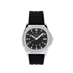 Replica Patek Philippe Aquanaut 5067A-001 'Ladies' Stainless Steel Black Dial Diamond Bezel