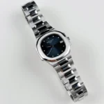 Replica Patek Philippe Nautilus 3900/1A 'Ladies' Quartz Stainless Steel Blue Dial - Image 3