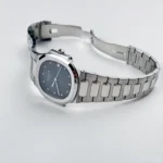 Replica Patek Philippe Nautilus 3900/1A 'Ladies' Quartz Stainless Steel Blue Dial - Image 5