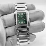 Replica Patek Philippe Twenty-4 4910/1200A-011 'Ladies' Stainless Steel Green Diamond Dial Quartz - Image 10
