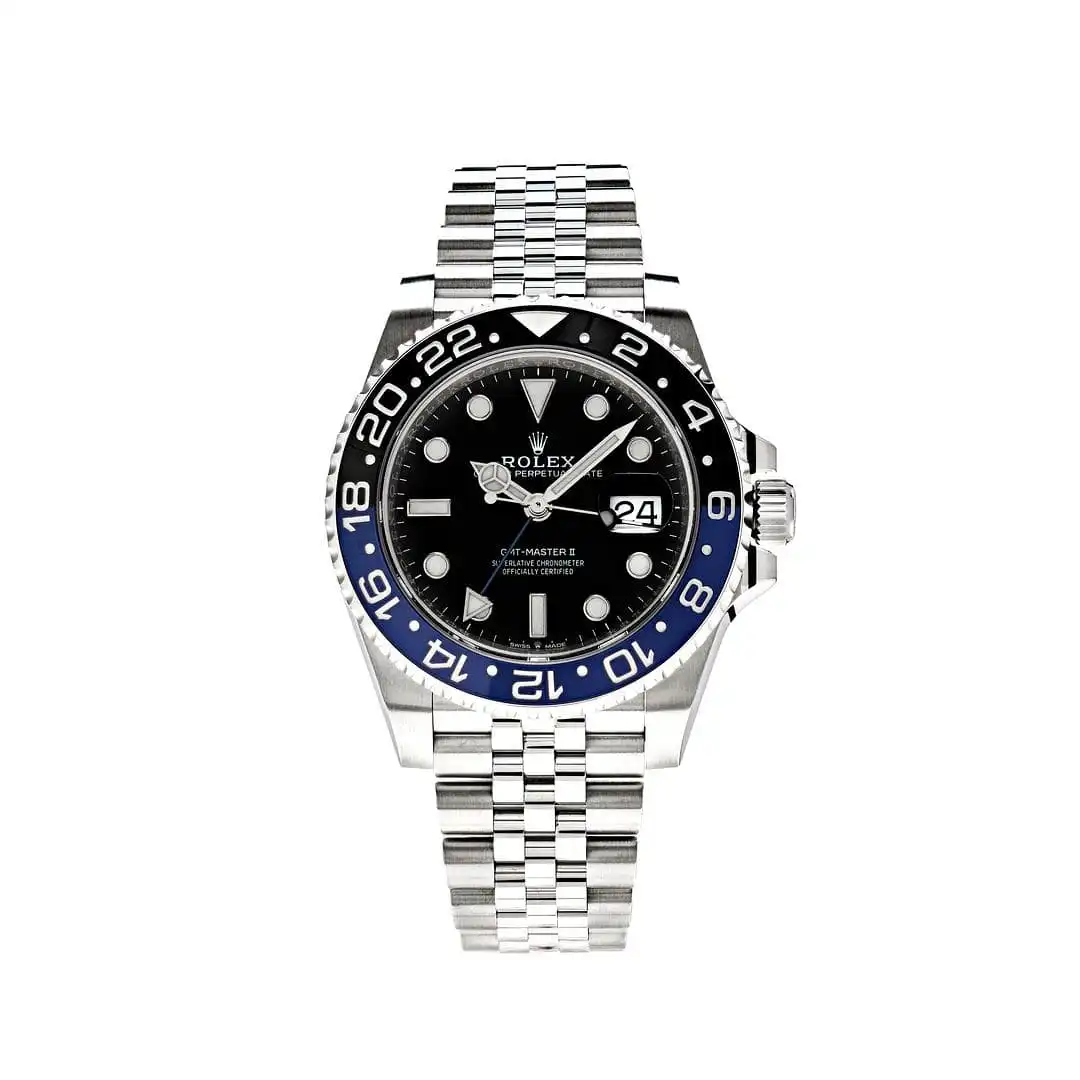 zht2bmq4pwk.webp Rolex GMT-Master II Replica 126710BLNR 'Batgirl' Stainless Steel Jubilee - Image 1