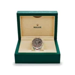 Rolex GMT-Master II Replica 126711CHNR 'Root Beer' Rose Gold Stainless Black Dial - Image 12