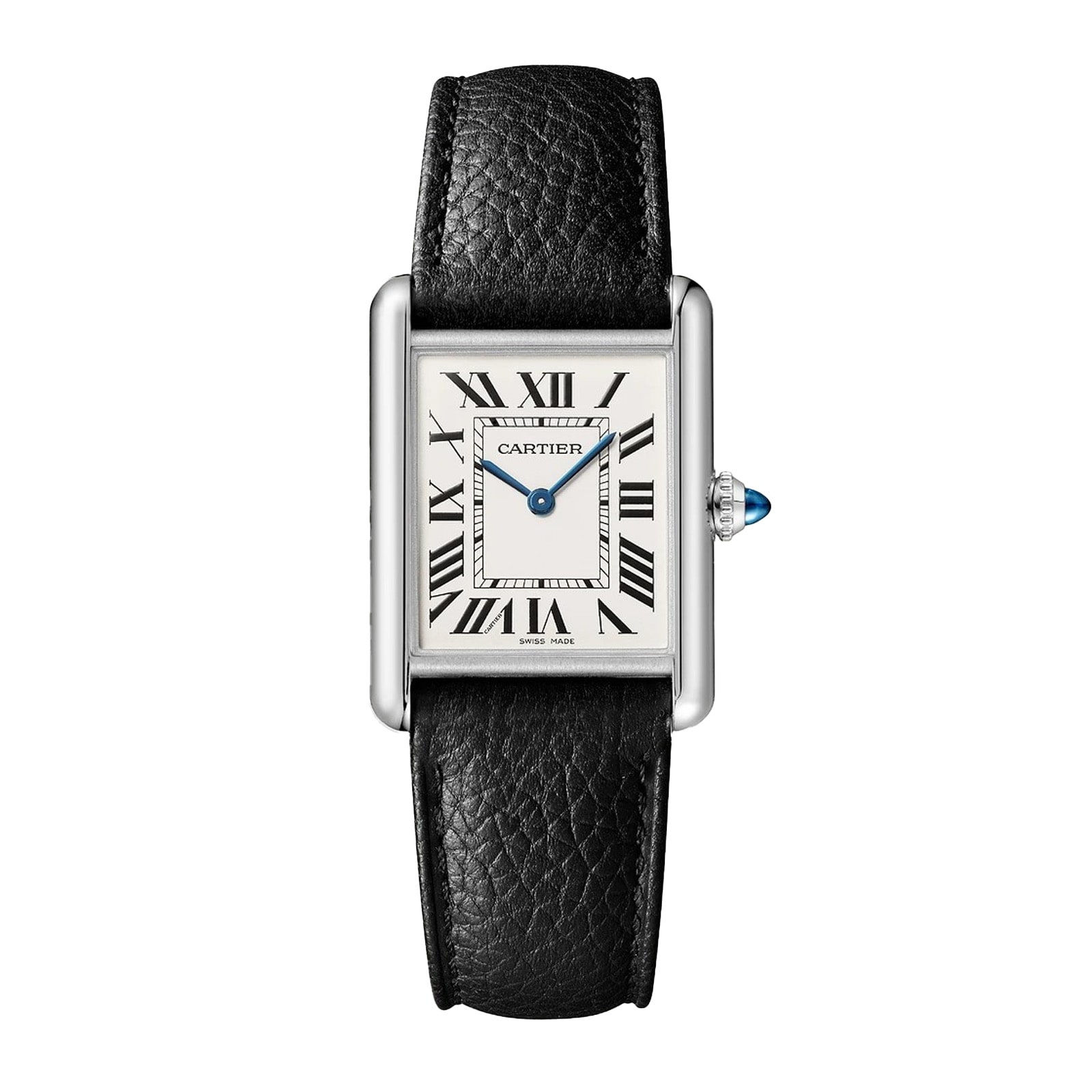 sxrabjjs4pg.jpg Cartier Tank Must watch, large model, High Autonomy quartz movement. Steel case MPN: WSTA0136 - Image 1