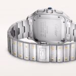 Cartier Santos watch, large model, Manufacture chronograph mechanical movement with automatic winding  MPN: W2SA0035 - Image 5