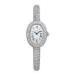 Cartier Baignoire watch, mini model, quartz movement. Rhodium-finish white gold  MPN: HPI01854
