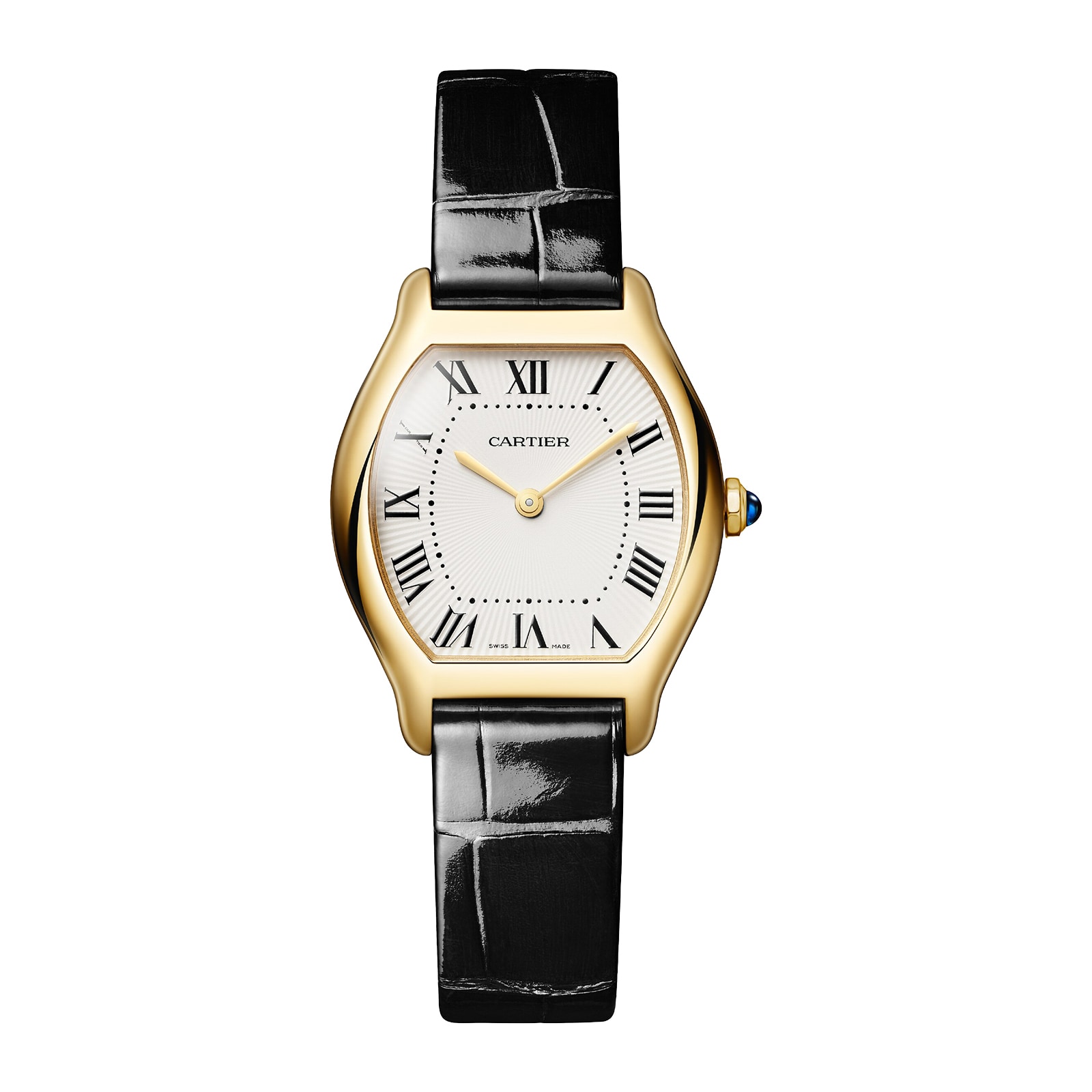 gfh524gg0dc.jpg Cartier Tortue Watch, Small Model, High-Autonomy Quartz Movement, 18K Yellow Gold Case MPN: WGTO0015 - Image 1