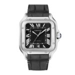 Cartier Santos De Cartier Watch, Large Model, Mechanical Movement With Automatic Winding, Caliber 1847 MC. Steel Case  MPN: WSSA0096 - Image 2