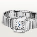 Cartier Santos De Cartier, Small Model, Quartz, Steel  MPN: WSSA0082 - Image 4