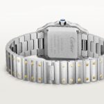 Cartier Santos De Cartier, Small Model, Quartz, Yellow Gold, Steel  MPN: W2SA0033 - Image 4