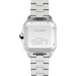 Cartier Santos De Cartier Watch Large Model, Automatic Movement, Steel, Interchangeable Metal And Leather Bracelets  MPN: WSSA0018 - Image 9