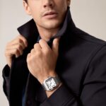 Cartier Santos De Cartier Watch Large Model, Automatic Movement, Steel, Interchangeable Metal And Leather Bracelets  MPN: WSSA0018 - Image 13