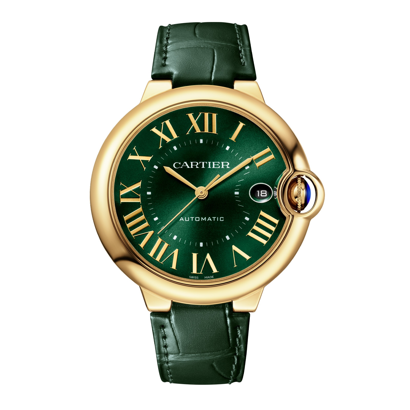 rsh2kzvcdi5.jpg Cartier Ballon Bleu De Cartier Watch, 40mm, Mechanical Movement With Automatic Winding, Yellow Gold Case MPN: WGBB0062 - Image 1