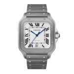 Cartier Santos Watch, Large Model, Mechanical Movement With Automatic Winding, Titanium Case  MPN: WSSA0089