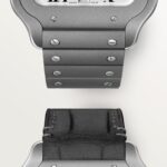 Cartier Santos Watch, Large Model, Mechanical Movement With Automatic Winding, Titanium Case  MPN: WSSA0089 - Image 3