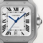 Cartier Santos Watch, Large Model, Mechanical Movement With Automatic Winding, Titanium Case  MPN: WSSA0089 - Image 4