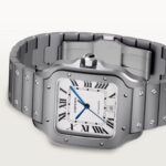 Cartier Santos Watch, Large Model, Mechanical Movement With Automatic Winding, Titanium Case  MPN: WSSA0089 - Image 5