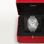 Cartier Santos Watch, Large Model, Mechanical Movement With Automatic Winding, Titanium Case  MPN: WSSA0089 - Image 8