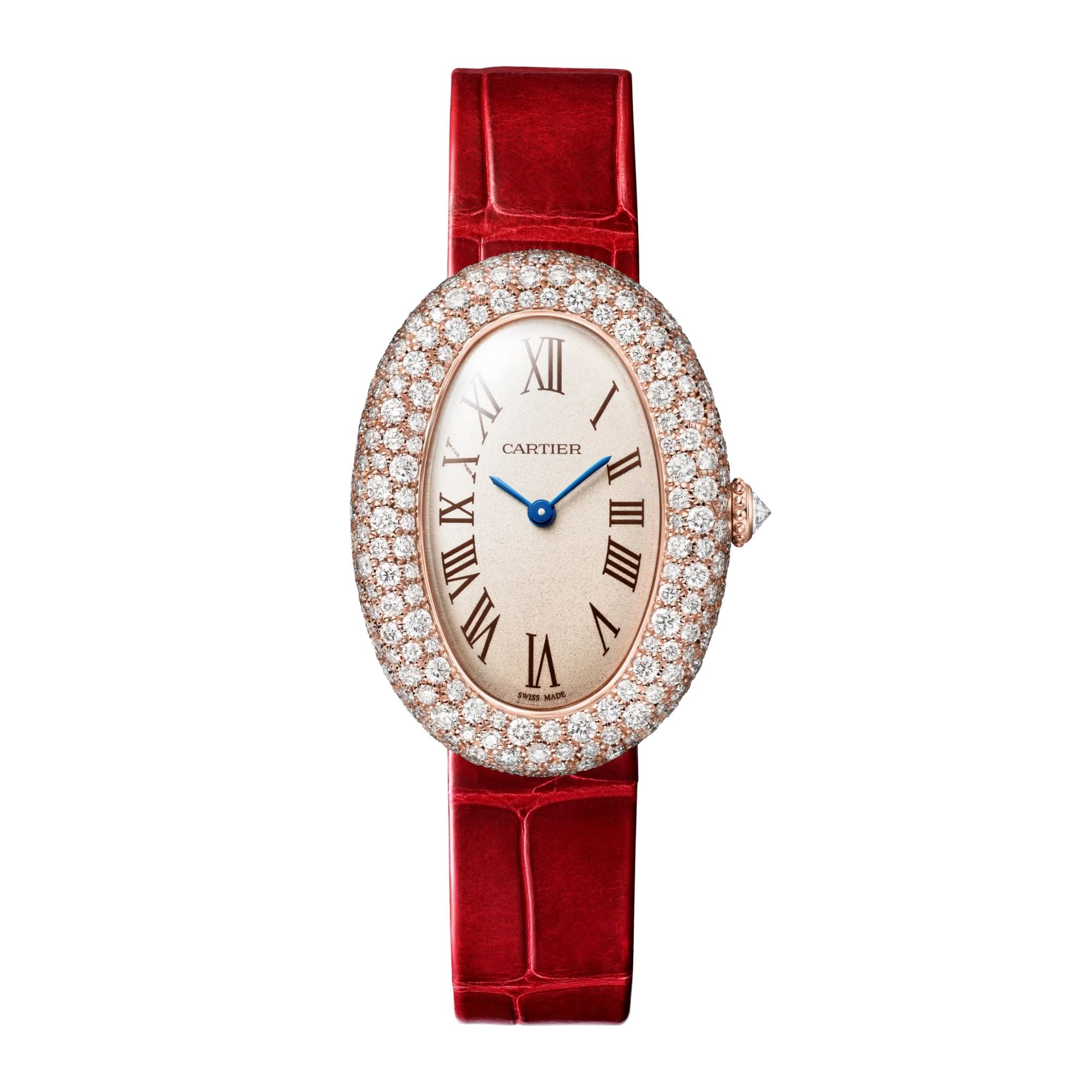 x2xvweuy2kh.jpg Cartier Baignoire Watch, Medium Model, Quartz Movement, Rose Gold Case MPN: WJBA0047 - Image 1