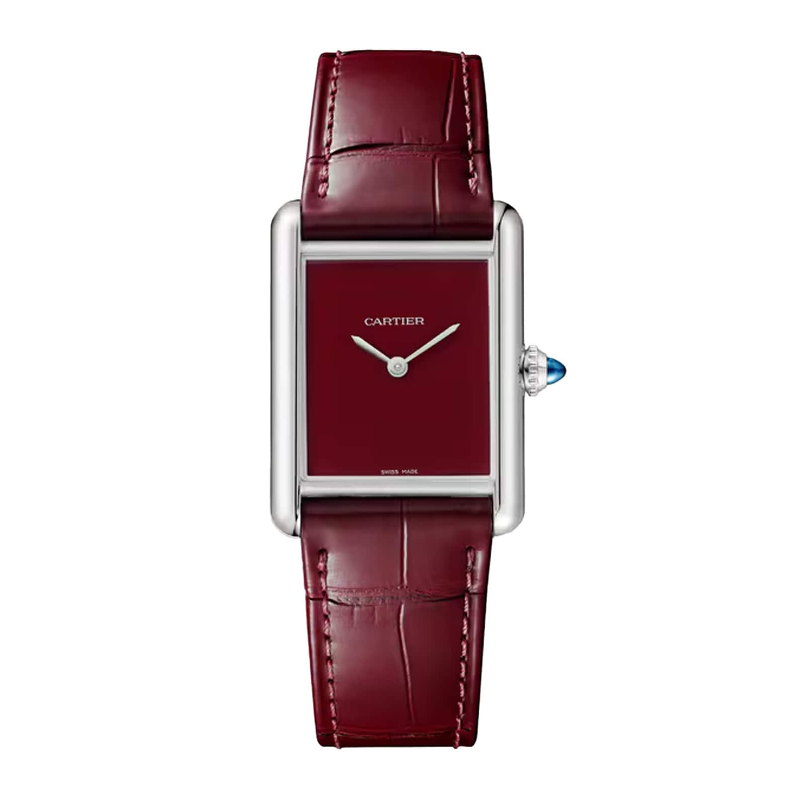 cxsvqlsceon.jpg Cartier Tank Must watch, large model, High Autonomy quartz movement. Steel case, MPN: WSTA0113 - Image 1