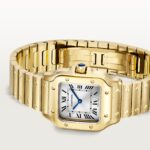 Cartier Santos De Cartier, Small Model, Quartz, Yellow Gold  MPN: WGSA0107 - Image 5