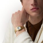 Cartier Santos De Cartier, Small Model, Quartz, Yellow Gold  MPN: WGSA0107 - Image 8