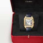 Cartier Santos-Dumont Watch, Extra-Large Model, Manual Winding, Yellow Gold  MPN: WGSA0108 - Image 6