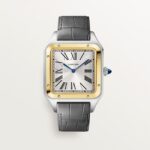 Cartier Santos Dumont Watch, Extra-Large Model, Manual Winding, Yellow Gold, Steel  MPN: W2SA0034