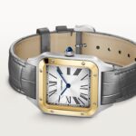Cartier Santos Dumont Watch, Extra-Large Model, Manual Winding, Yellow Gold, Steel  MPN: W2SA0034 - Image 6