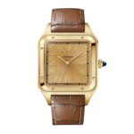 Cartier Santos-Dumont Watch, Extra-Large Model, Manual Winding, Yellow Gold  MPN: WGSA0111