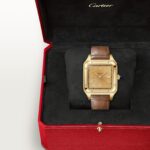 Cartier Santos-Dumont Watch, Extra-Large Model, Manual Winding, Yellow Gold  MPN: WGSA0111 - Image 8